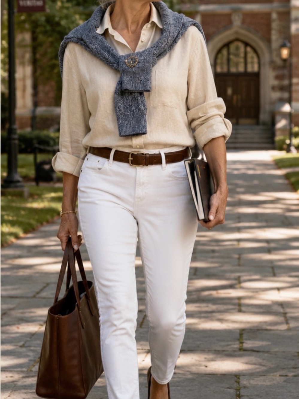 Old Navy White Skinny Jeans — Clean Classic Fit
